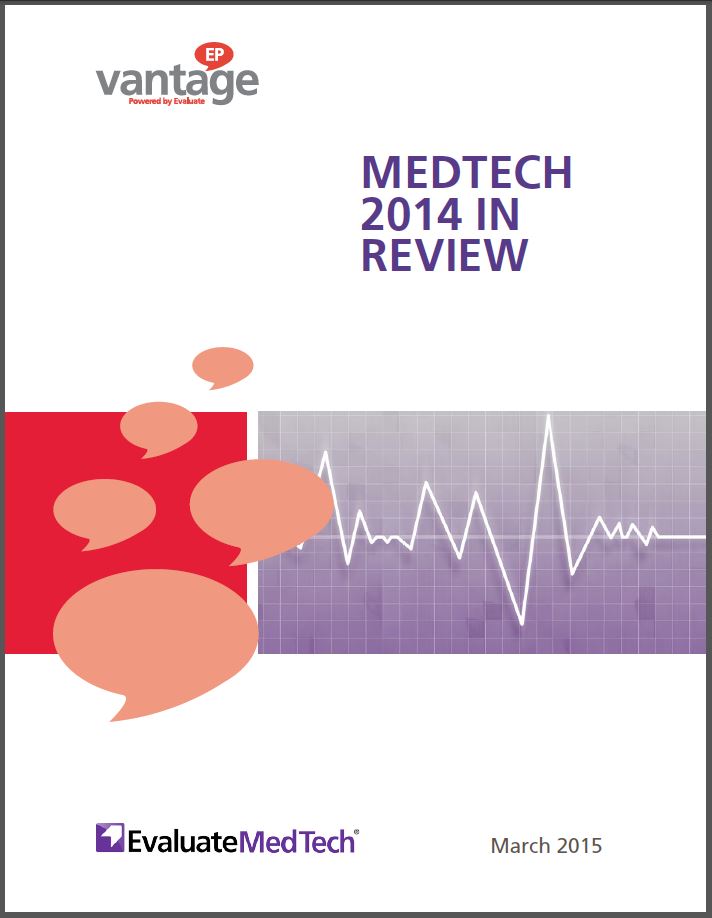 EP Vantage MedTech 2014 in Review - Report Cover